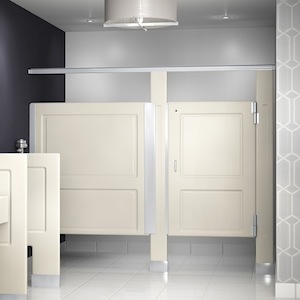 Combined Materials - Custom Toilet Partition